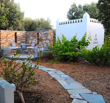 Traditional dovecote in the garden